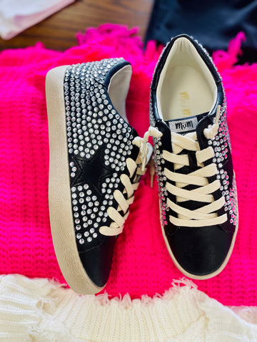 Joann Bling Sneakers - Black