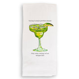 Protein Shake Margarita Dishtowel