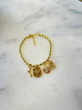 Charm Bar Bracelets: Toggle