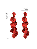 Cascading Petals Acrylic Earring