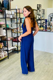 The Maddy Tube Solid Ruched Jumpsuit