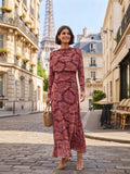 Italian Printed Tulle Top and Skirt Set