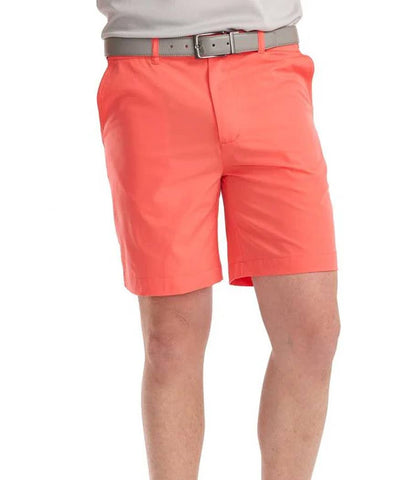 FINAL SALE Men's Red-Orange Golf Shorts