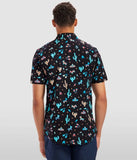 Midnight Fiesta Hawaiian Shirt - Men's Piñata Button Down: S