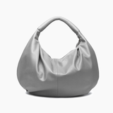Wanderlust Tote Scrunchie Hobo Bag - White