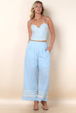Jessika Cotton Vacation Pants Set