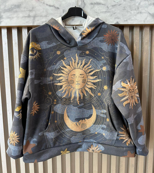 Italian Celestial Eclipse Hoodie