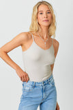 Mystree Ribbed Tank Top