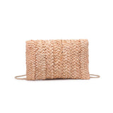 Aegean Straw Clutch