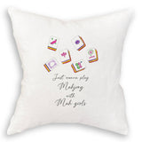 Mahjong with Mah Girls: Dishtowel