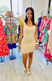 Provence Ribbed Mini Tank Dress