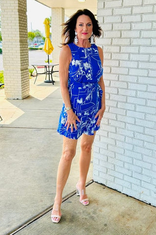 Mims Town Janis Wrap Mini Dress