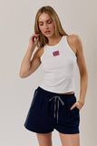 USA Sleeveless Tank Top