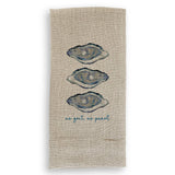 Three Blue Oysters: Dishtowel