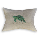 Blue Sea Turtle with Location: Dishtowel - Pensacola Beach