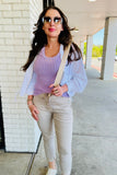Venti6 Light Weight Cotton Zip Up Jacket