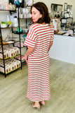 Gabby Preppy Stripe Skirt
