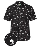 FINAL SALE Skeleton Button Down Men’s Shirt