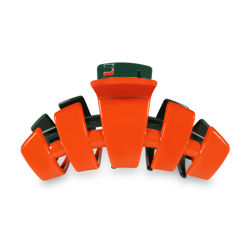 Classic College Hair Clip | Large | Univ. of Miami