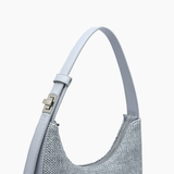 Luna Coastal Straw Shoulder Purse