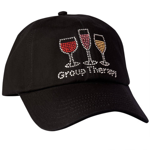 Group Therapy Rhinestone Cap