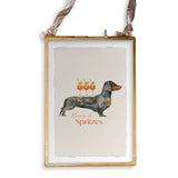 Dachshund with Aperol Spritz: Dishtowel
