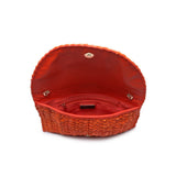 Aegean Straw Clutch