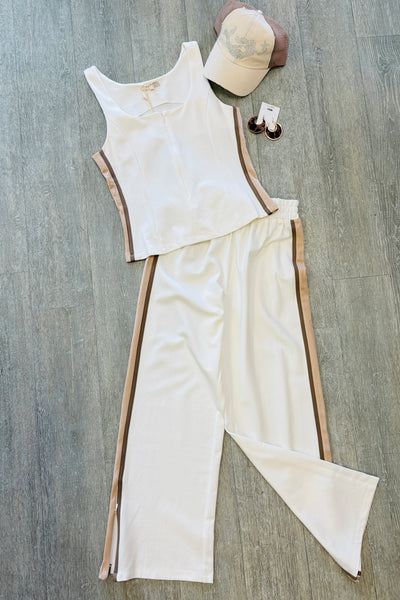 Mystree Side Stripe Tank