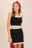 Gabby Game Day Contrast Top
