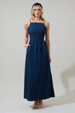 Joyce Pleated Maxi Dress