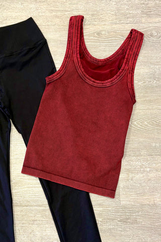Simply Niki Vintage Reversible Ribbed Tank