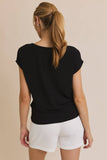 Twist Short Sleeve Top