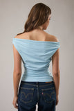 Off the Shoulder Top with Ruching