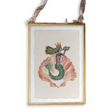 Mermaid with Crown: Dishtowel