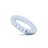 Spiral Hair Coils | Large | Washed Denim Hair Ties