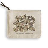 A Dozen Oysters with Quote: Dishtowel
