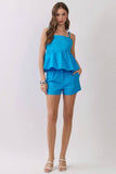 Caitlyn Gameday Peplum Top