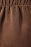 High Waist Front Slit Skort