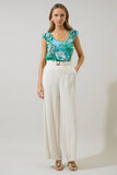 Tanti Floral Ismay Ruffle Top