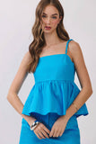 Caitlyn Gameday Peplum Top