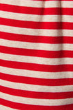 Waldo Striped Mid Elastic Waist Shorts