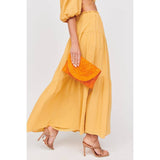 Aegean Straw Clutch