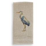 Blue Heron: Dishtowel