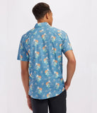 Gator Flavor Hawaiian Shirt - Men's Fun Vacation Button Dow