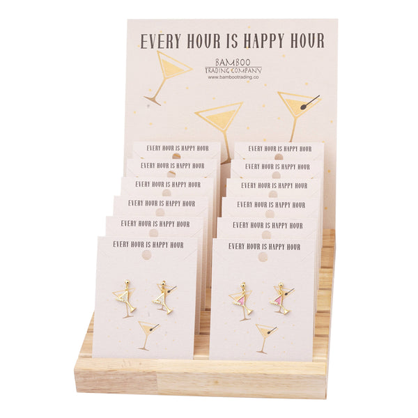 Mini Martini Earring Assortment 