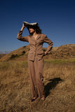 Suit Pants- Taupe