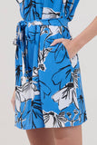 Uriella Kanes Floral Smocked Mini Dress