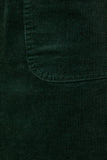 Corduroy Mini Skirt- Green