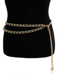 Vintage Fashion Geometry Waist Chain Belt