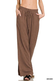 Lynda Linen Drawstring Pants